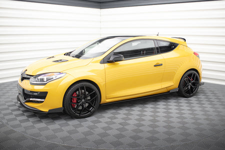 RACING SIDE SKIRTS DIFFUSERS suitable for Renault MEGANE MK3 RS