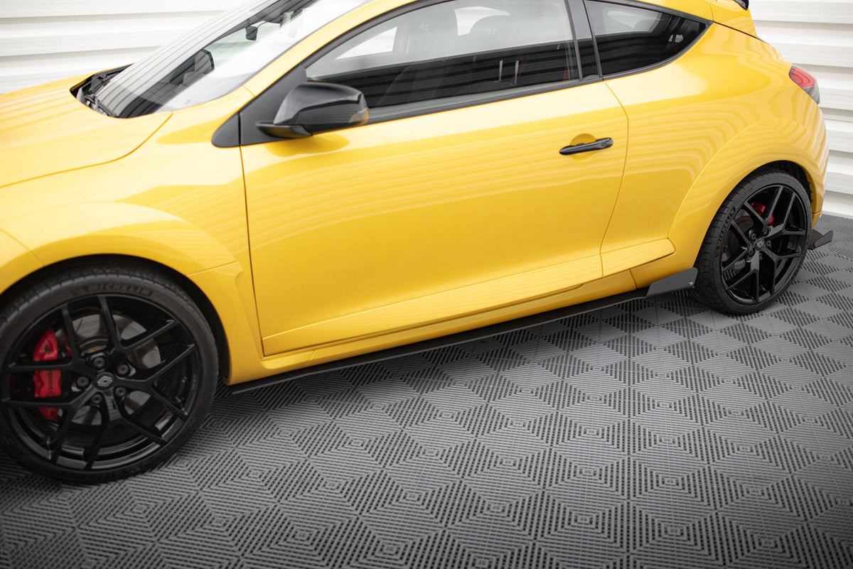 RACING SIDE SKIRTS DIFFUSERS suitable for Renault MEGANE MK3 RS