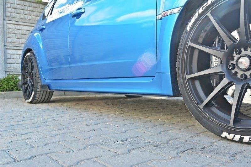 RACING SIDE SKIRTS DIFFUSERS suitable for Subaru Impreza WRX STI Mk3
