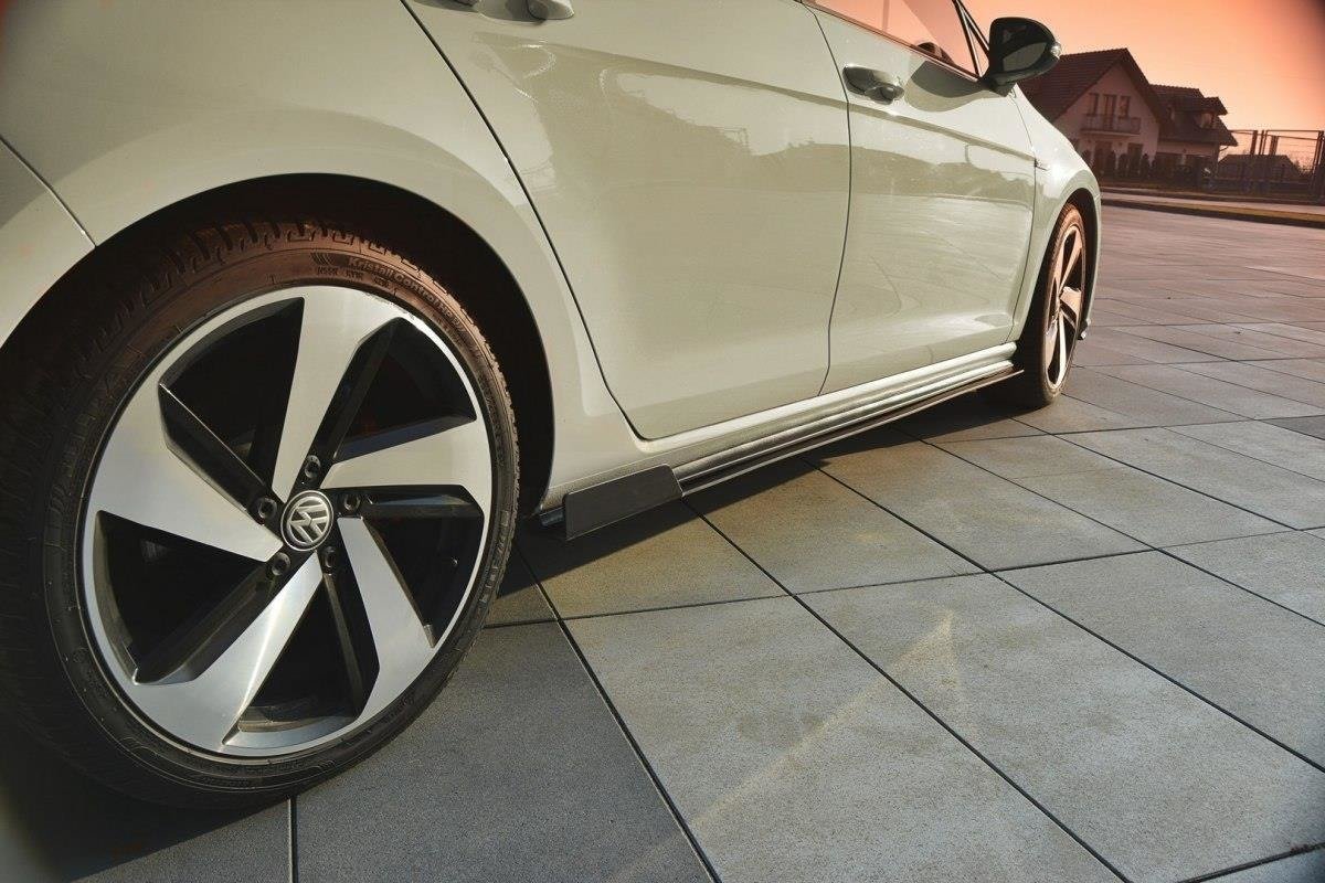 RACING SIDE SKIRTS DIFFUSERS suitable for VW GOLF VII GTI (FACELIFT)