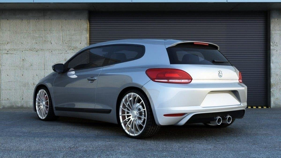 REAR BUMPER EXTENSION suitable for VW SCIROCCO STANDARD (SCIROCCO R LOOK)