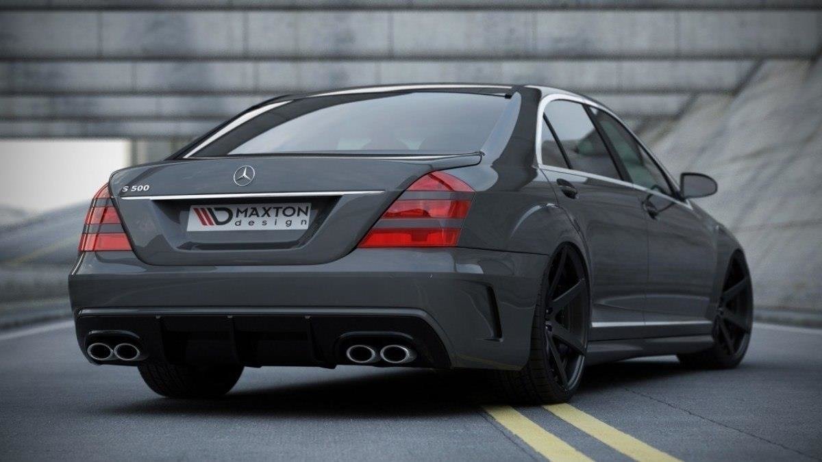 REAR BUMPER + REAR VALANCE suitable for Mercedes-Benz S W221 (Look W205)