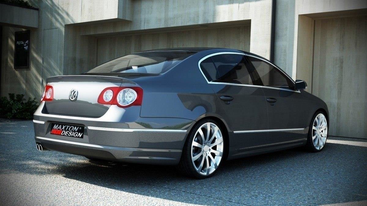 REAR BUMPER SPOILER suitable for VW PASSAT B6 (R-LINE LOOK) SALOON
