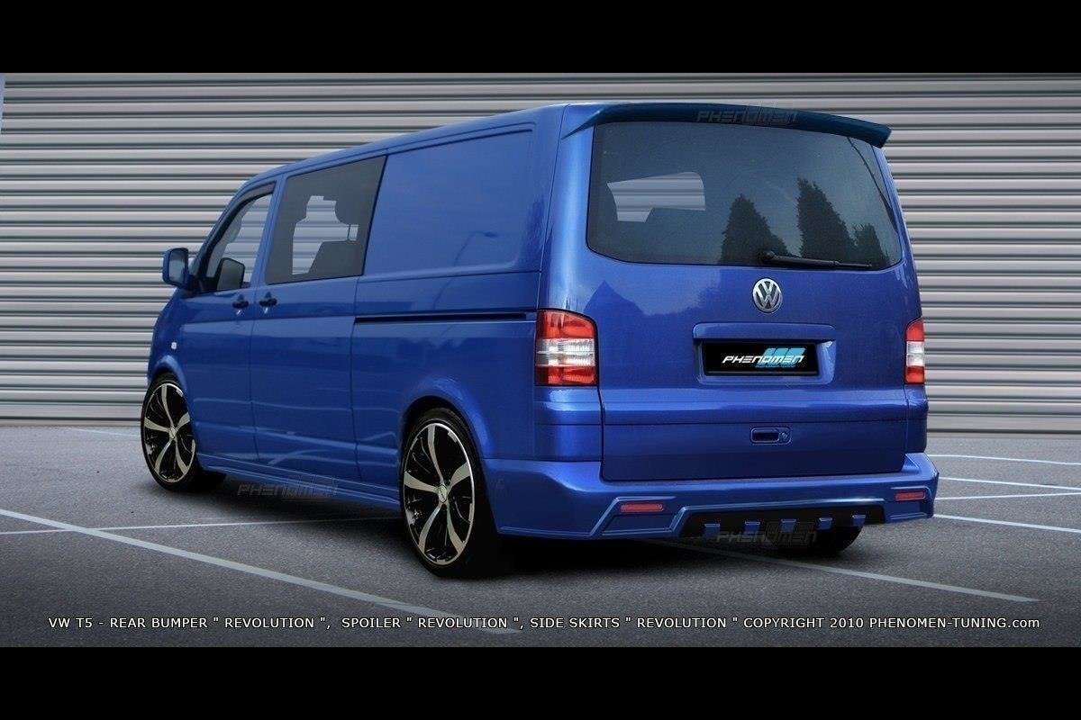 REAR BUMPER suitable for VW T5 < REVOLUTION > TUV TEILGUTACHTEN
