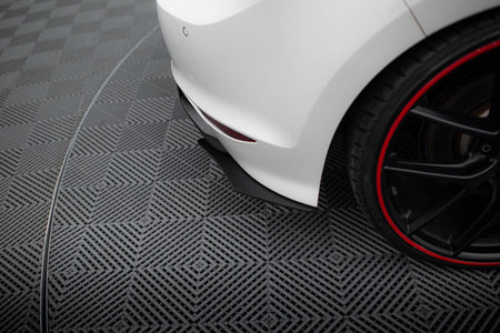 REAR DIFFUSER & REAR SIDE SPLITTERS suitable for VW GOLF 7 R Hatchback