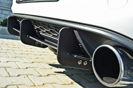 REAR DIFFUSER & REAR SIDE SPLITTERS suitable for VW GOLF MK7 GTI