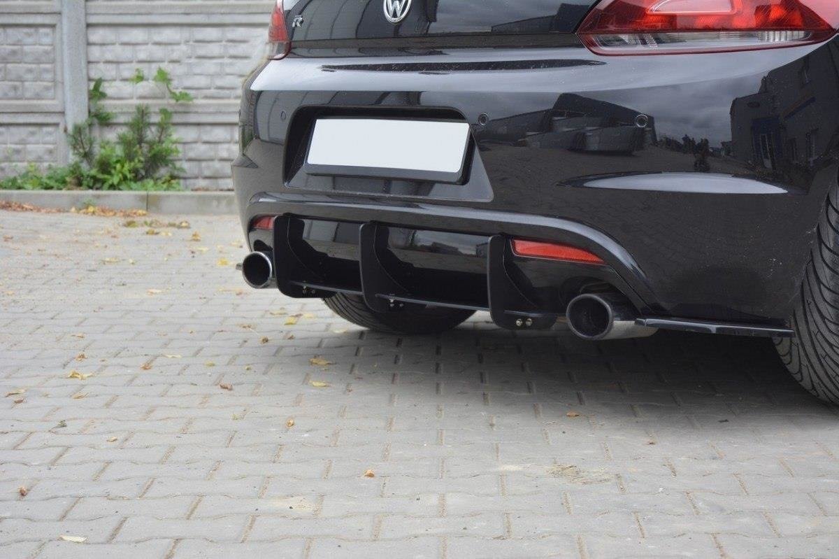 REAR DIFFUSER & REAR SIDE SPLITTERS suitable for VW SCIROCCO R
