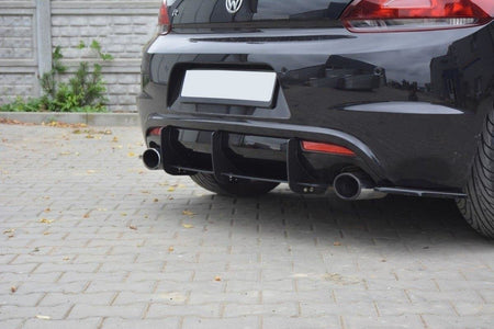 REAR DIFFUSER & REAR SIDE SPLITTERS suitable for VW SCIROCCO R