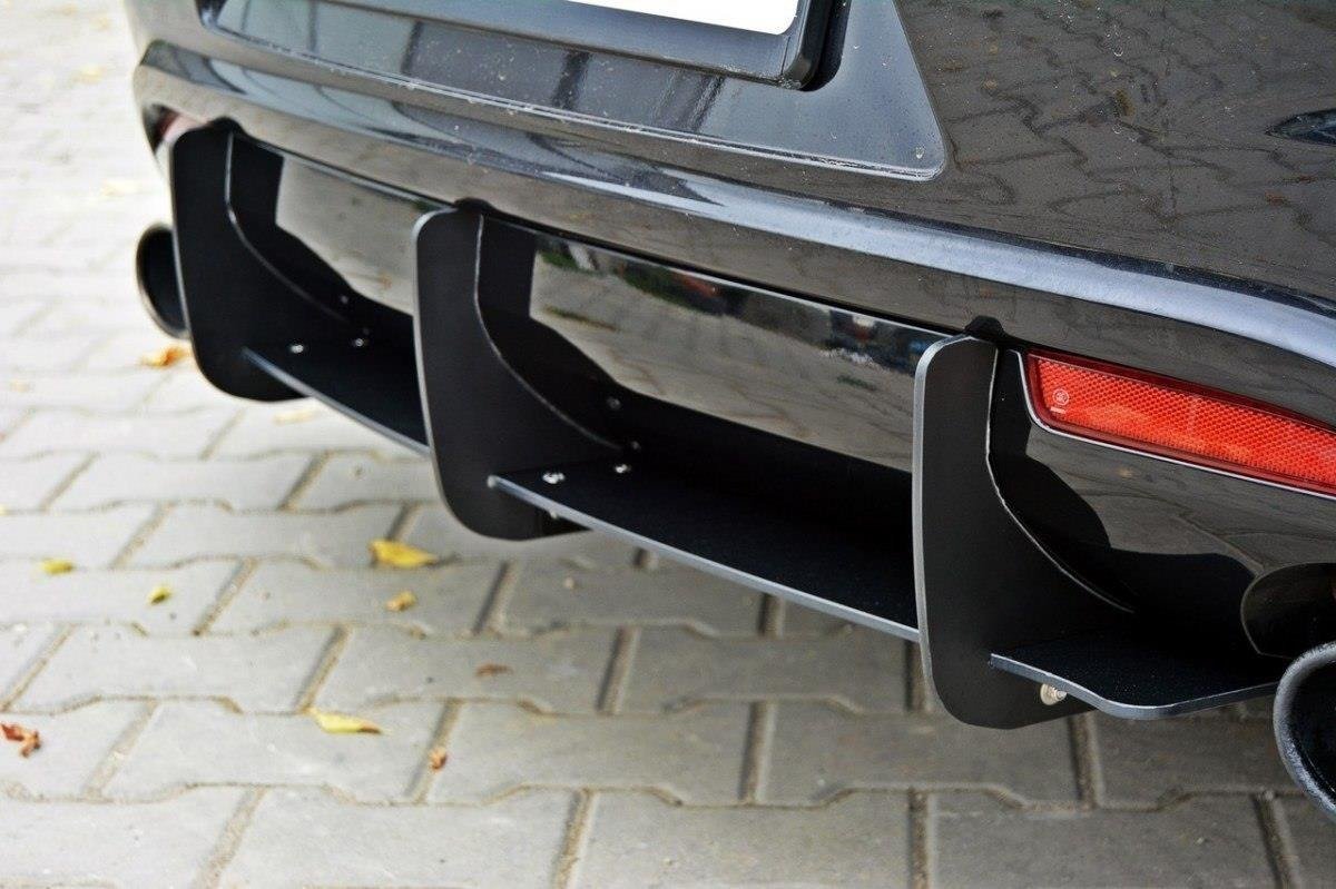 REAR DIFFUSER & REAR SIDE SPLITTERS suitable for VW SCIROCCO R