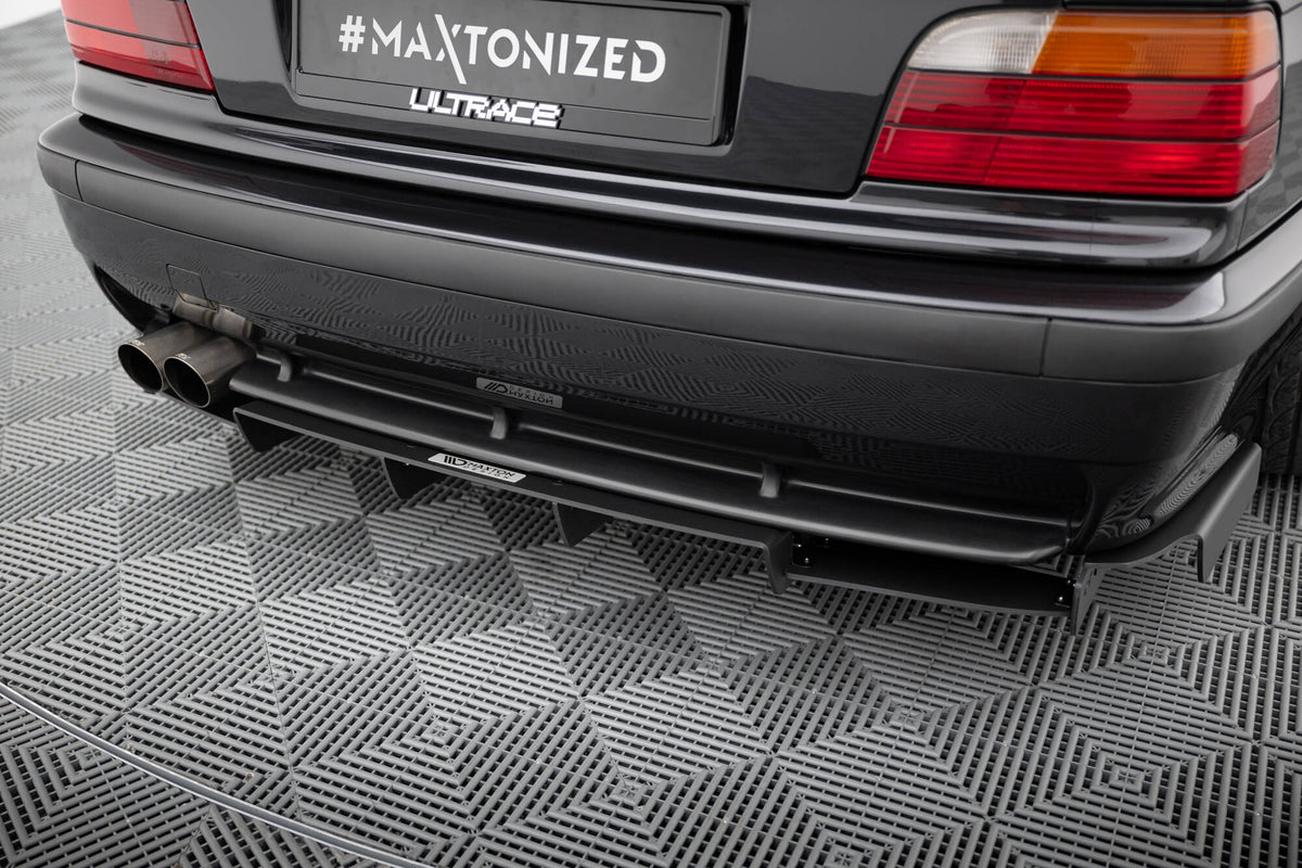 REAR DIFFUSER suitable for BMW M3 / 3 M-Pack Coupe / Cabrio E36