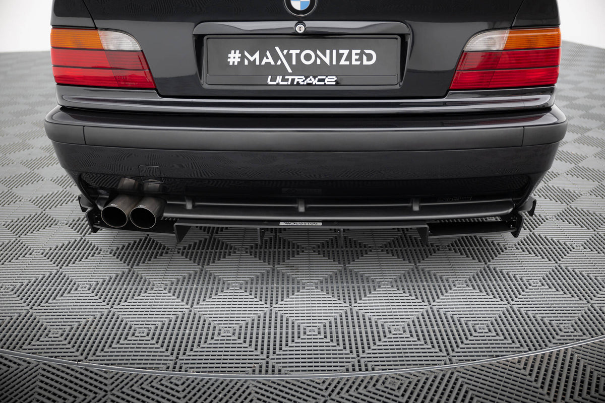 REAR DIFFUSER suitable for BMW M3 / 3 M-Pack Coupe / Cabrio E36