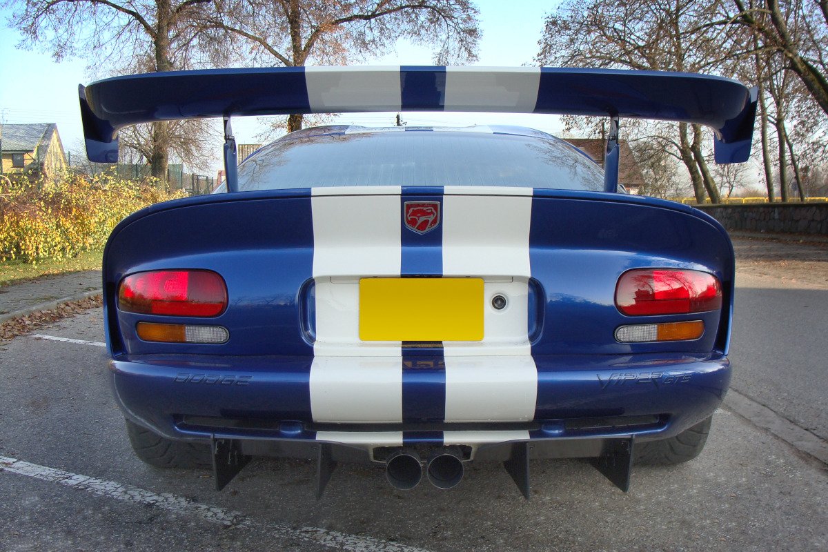 REAR DIFFUSER suitable for Dodge VIPER GTS