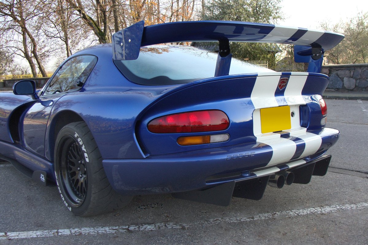 REAR DIFFUSER suitable for Dodge VIPER GTS