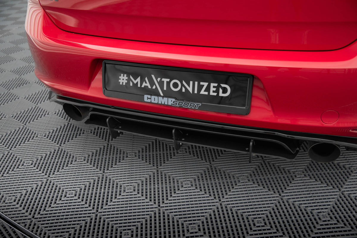 REAR DIFFUSER suitable for VW GOLF VII GTI CLUBSPORT