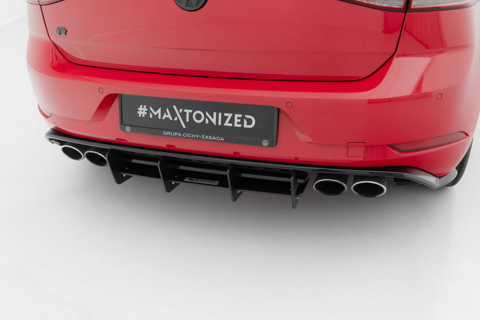 REAR DIFFUSER suitable for Volkswagen Golf R Mk7 Facelift