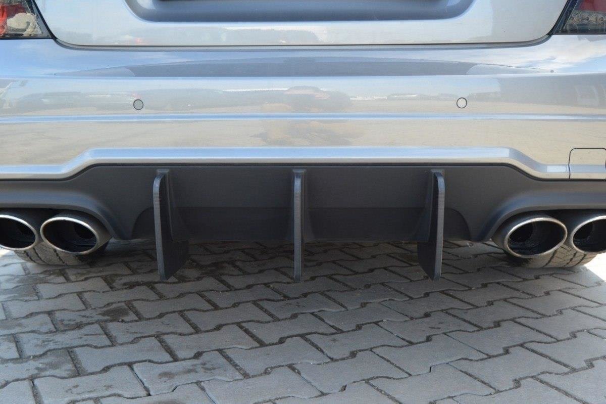 REAR DIFFUSER v.1 suitable for Mercedes C W204 AMG-Line (FACELIFT)