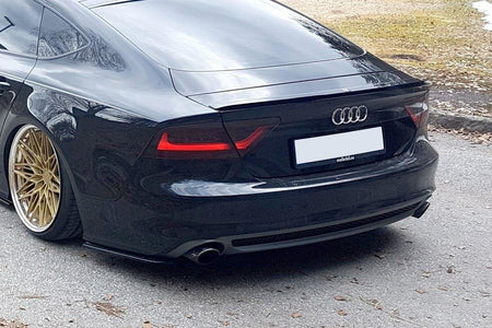 REAR SIDE SPLITTERS V.1 suitable for Audi A7 S-Line C7
