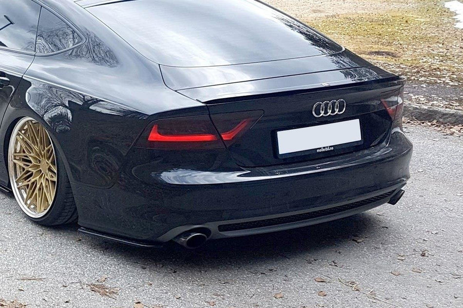REAR SIDE SPLITTERS V.1 suitable for Audi A7 S-Line C7