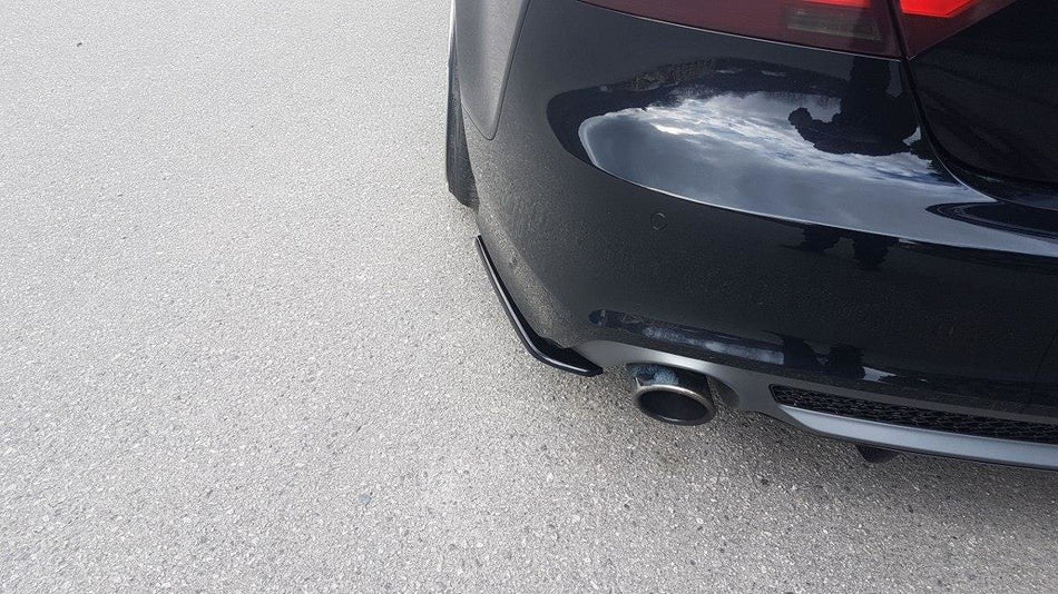 REAR SIDE SPLITTERS V.1 suitable for Audi A7 S-Line C7