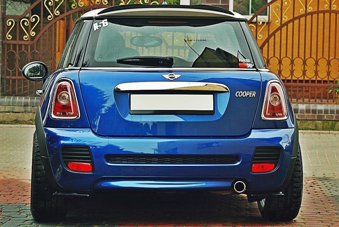 REAR SIDE SPLITTERS V.1 suitable for Mini COOPER R56 JCW