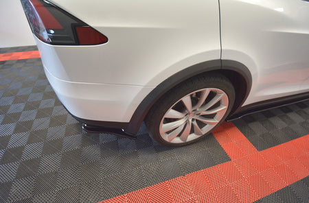 REAR SIDE SPLITTERS V.1 suitable for Tesla MODEL X