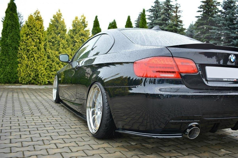 REAR SIDE SPLITTERS for suitable for BMW 3 E92 M-PACK FACELIFT