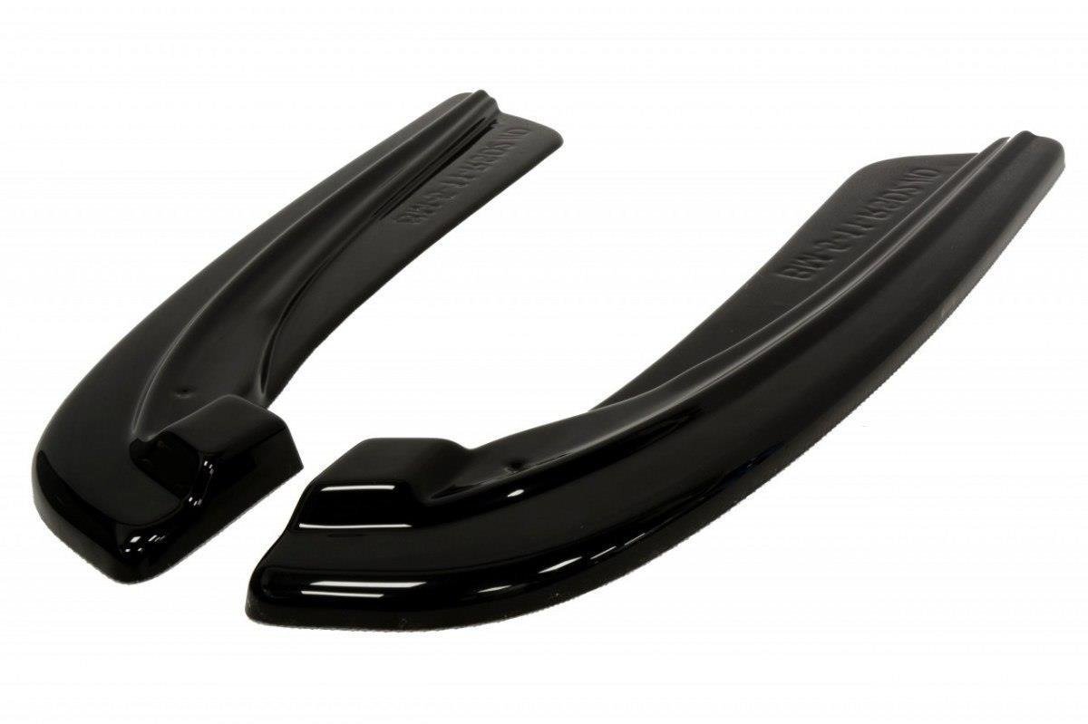 REAR SIDE SPLITTERS for suitable for BMW 5 M-Pack Sedan /Touring  F10/F11 (fits two double exhaust ends)