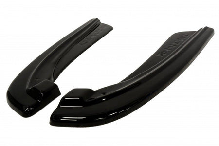 REAR SIDE SPLITTERS for suitable for BMW 5 M-Pack Sedan /Touring  F10/F11 (fits two double exhaust ends)