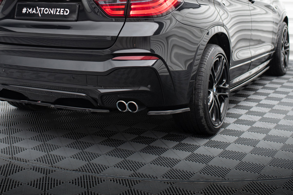 REAR SIDE SPLITTERS for suitable for BMW X4 M-PACK