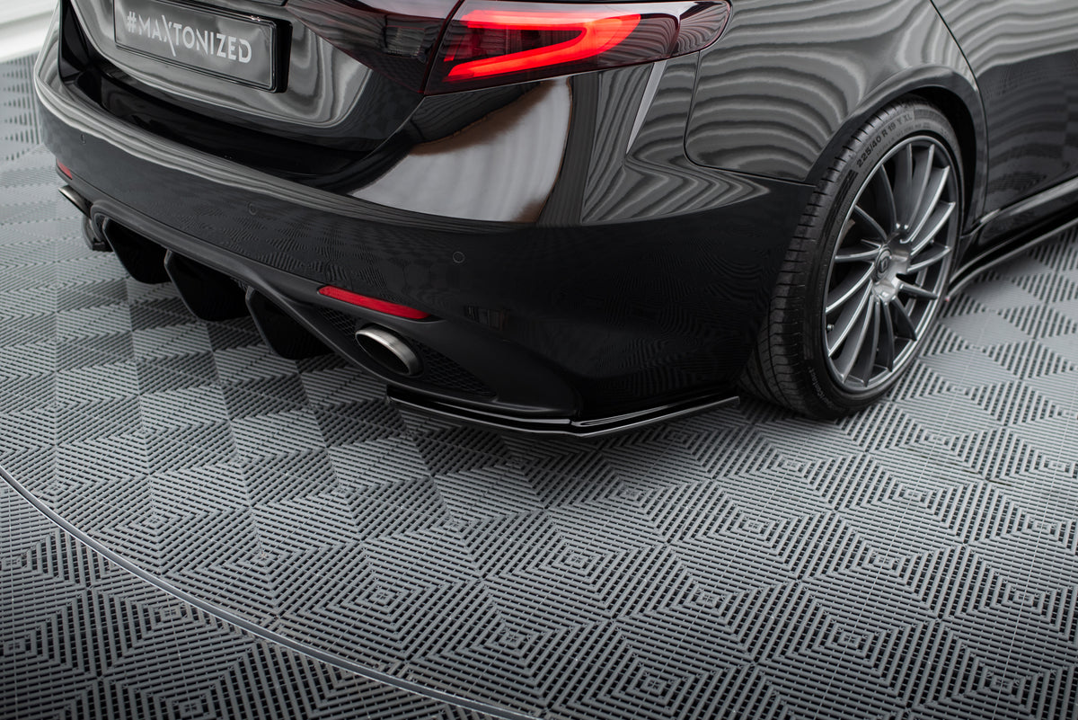 REAR SIDE SPLITTERS suitable for Alfa Romeo GIULIA VELOCE