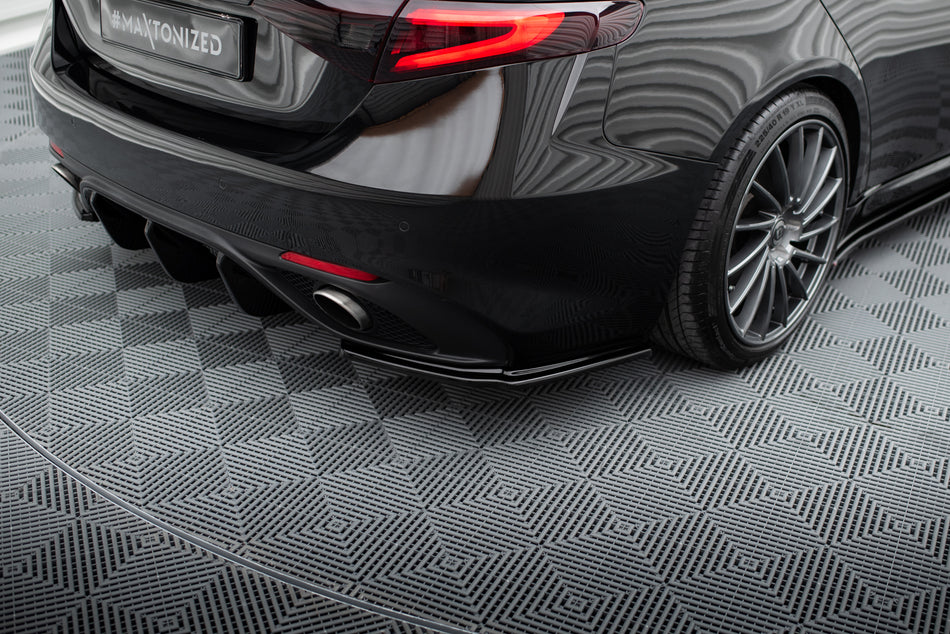 REAR SIDE SPLITTERS suitable for Alfa Romeo GIULIA VELOCE