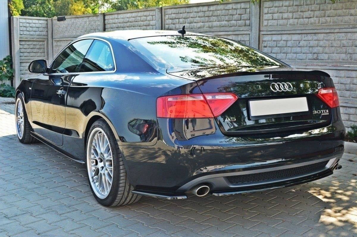 REAR SIDE SPLITTERS suitable for Audi A5 Coupe / Sportback S-Line 8T