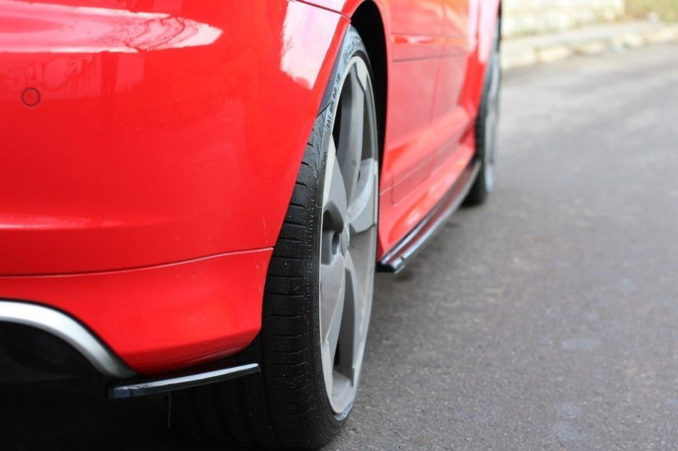REAR SIDE SPLITTERS suitable for Audi RS3 8P