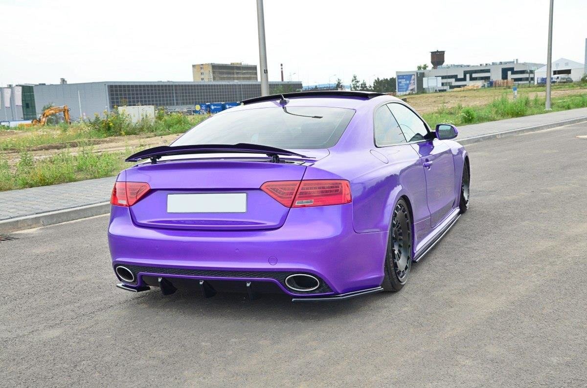 REAR SIDE SPLITTERS suitable for Audi RS5 Mk1 (8T) Facelift