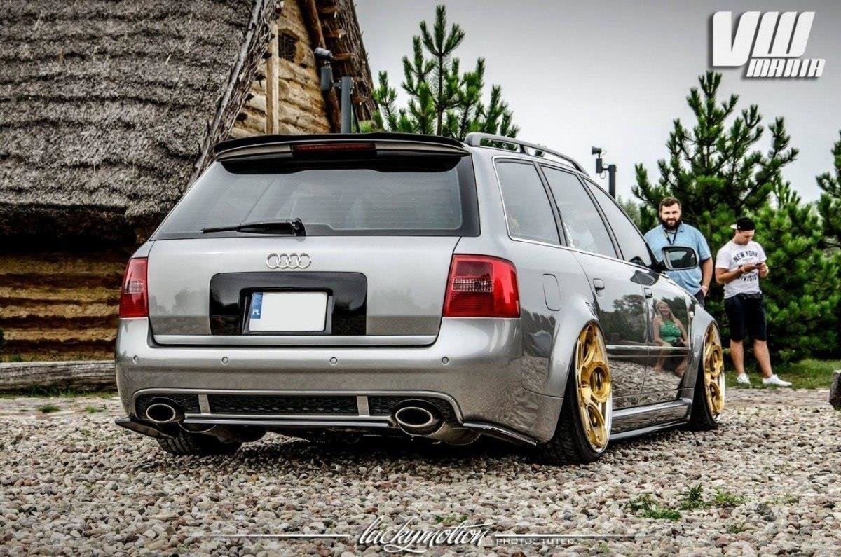 REAR SIDE SPLITTERS suitable for Audi RS6 C5 AVANT