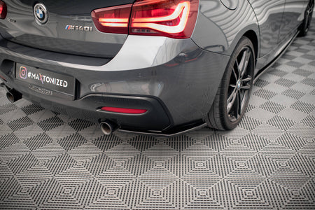 REAR SIDE SPLITTERS suitable for BMW 1 F20/F21 M-Power (FACELIFT)