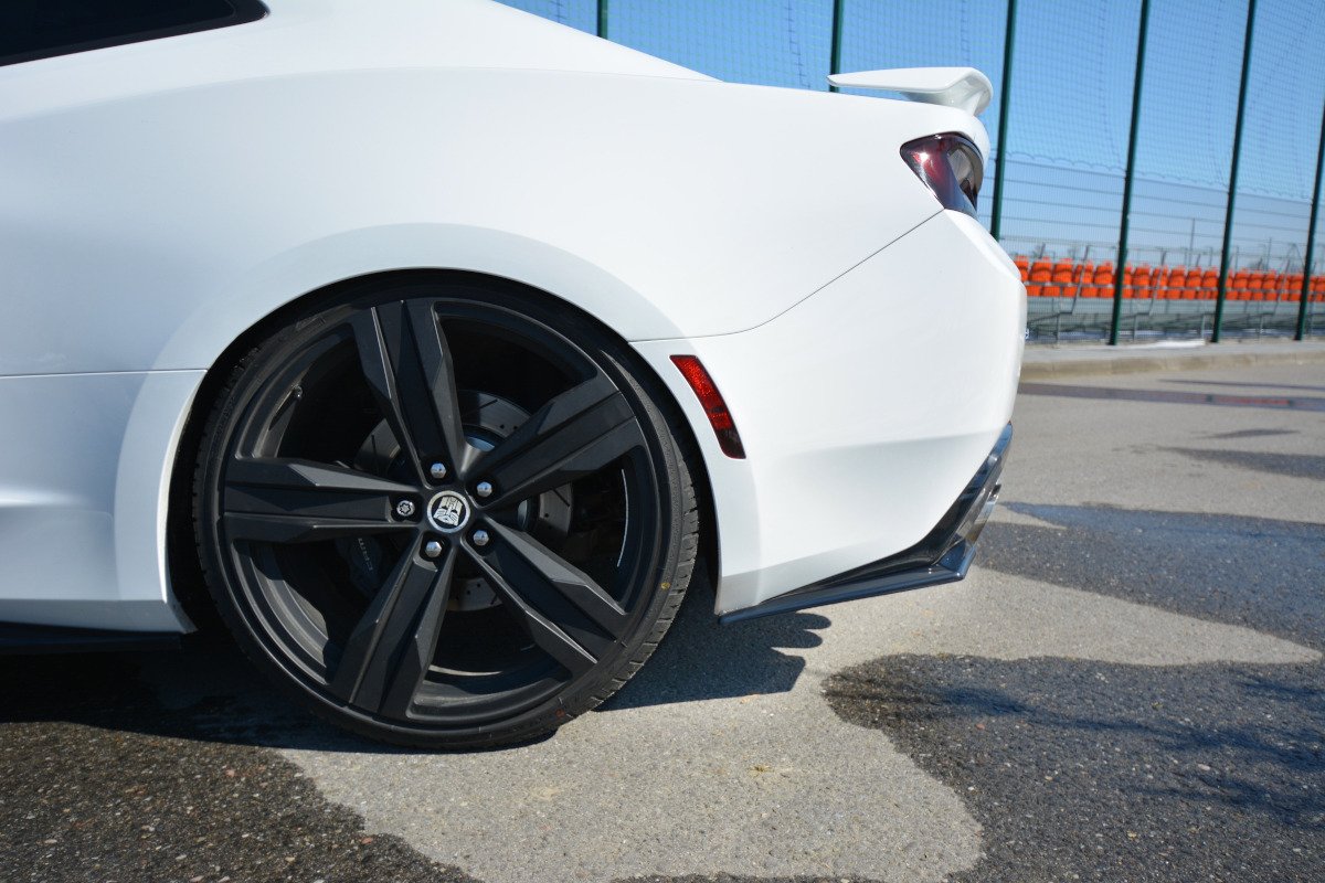 REAR SIDE SPLITTERS suitable for Chevrolet CAMARO 6TH-GEN. PHASE-I 2SS COUPE