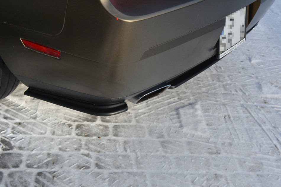 REAR SIDE SPLITTERS suitable for Dodge CHALLENGER MK3. PHASE-I SRT8 COUPE