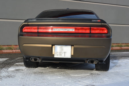 REAR SIDE SPLITTERS suitable for Dodge CHALLENGER MK3. PHASE-I SRT8 COUPE