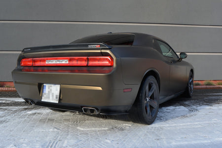 REAR SIDE SPLITTERS suitable for Dodge CHALLENGER MK3. PHASE-I SRT8 COUPE