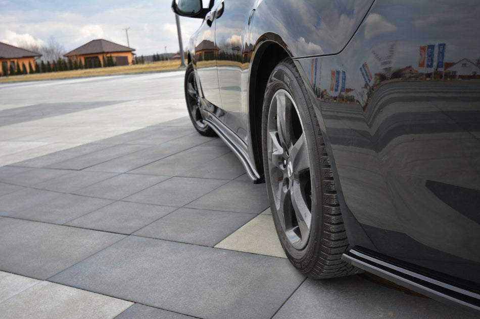 REAR SIDE SPLITTERS suitable for Honda ACCORD MK8. (CU-SERIES) PREFACE SEDAN