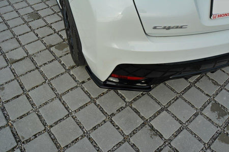 REAR SIDE SPLITTERS suitable for Honda Civic Mk9 Facelift