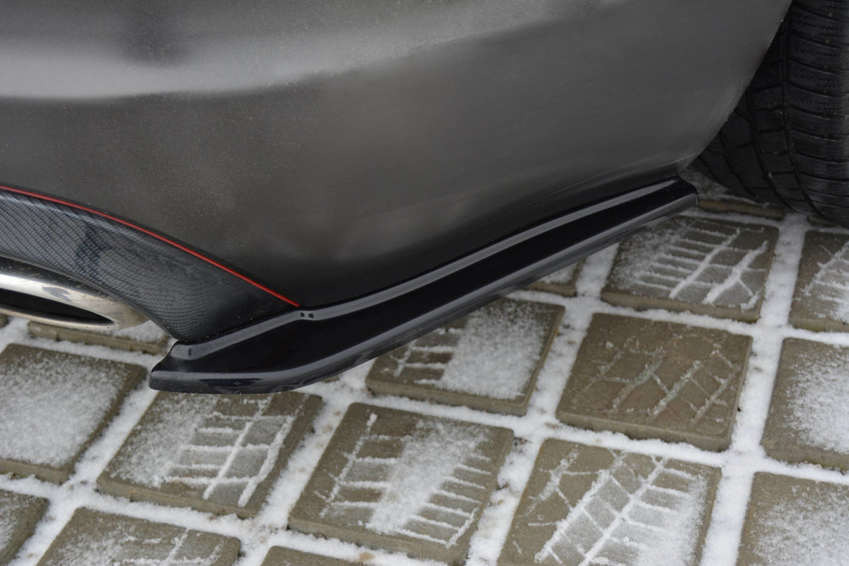 REAR SIDE SPLITTERS suitable for Jaguar XF (X250) MK1 SPORTBRAKE S-PACK