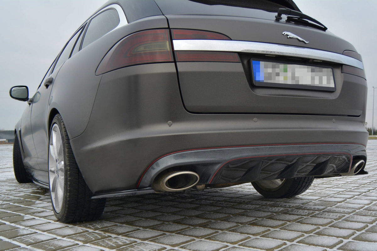 REAR SIDE SPLITTERS suitable for Jaguar XF (X250) MK1 SPORTBRAKE S-PACK