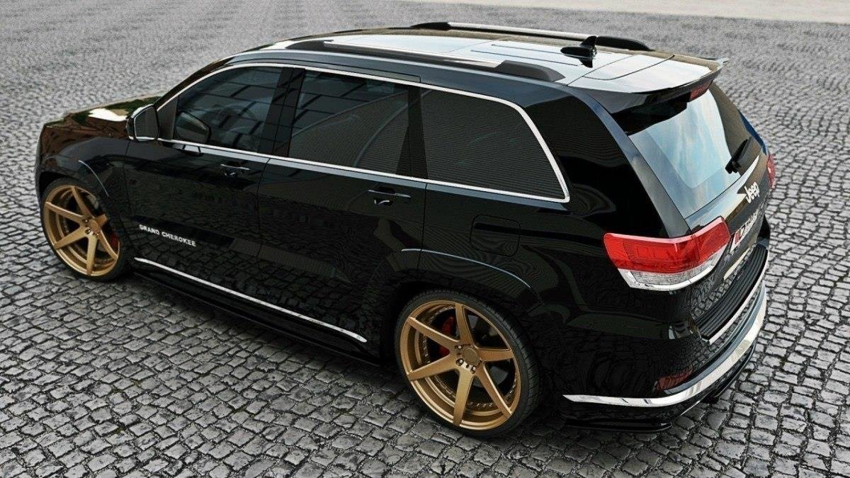 REAR SIDE SPLITTERS suitable for Jeep Grand Cherokee WK2 Summit (FACELIFT)