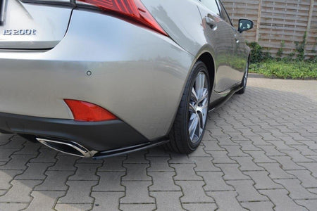 REAR SIDE SPLITTERS suitable for Lexus IS Mk3 Facelift T