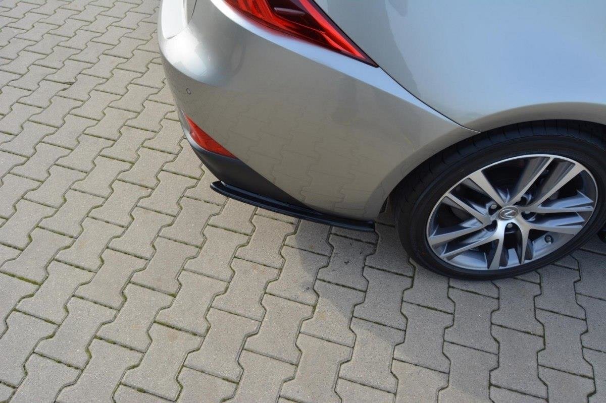 REAR SIDE SPLITTERS suitable for Lexus IS Mk3 Facelift T