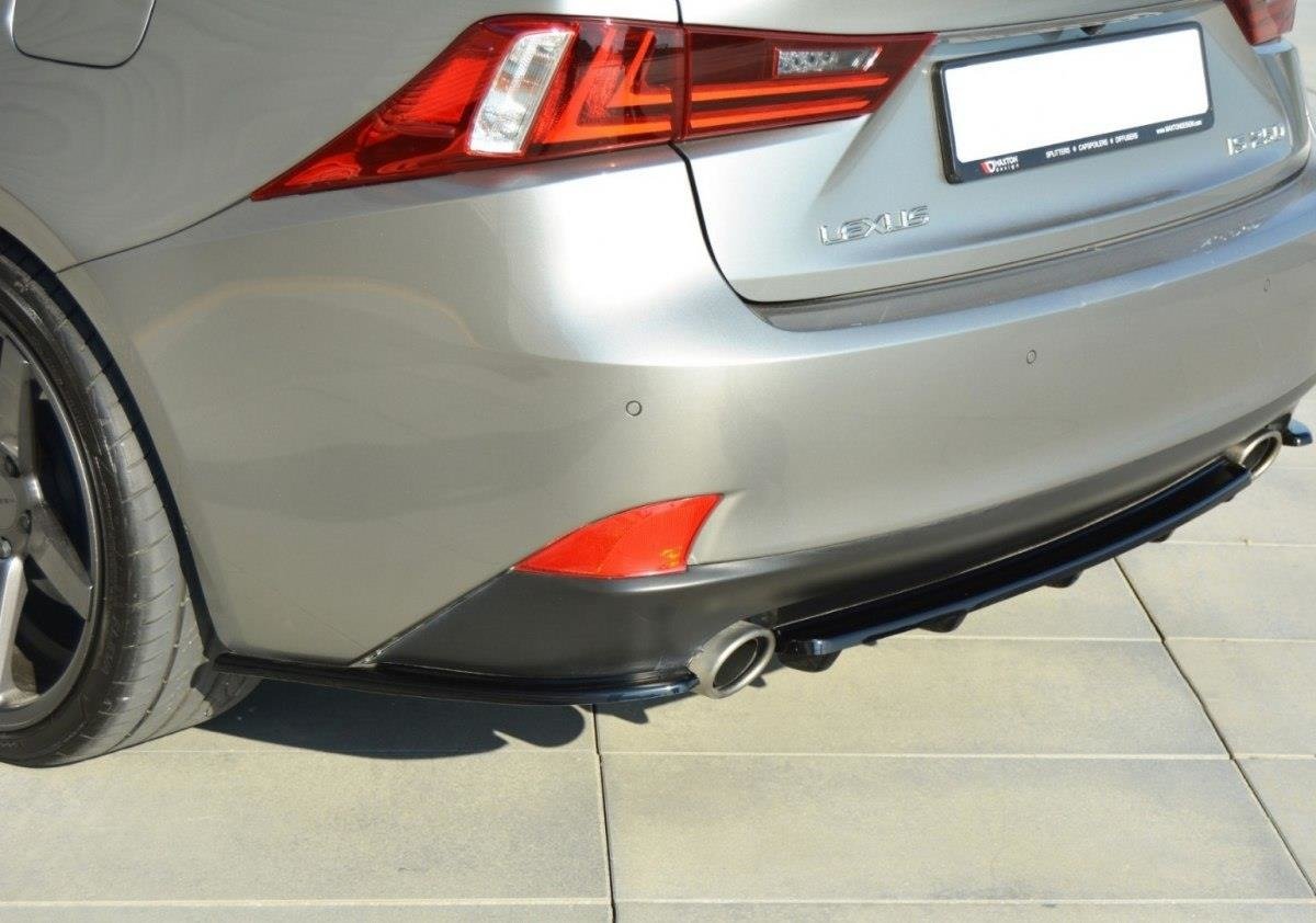 REAR SIDE SPLITTERS suitable for Lexus IS Mk3 T