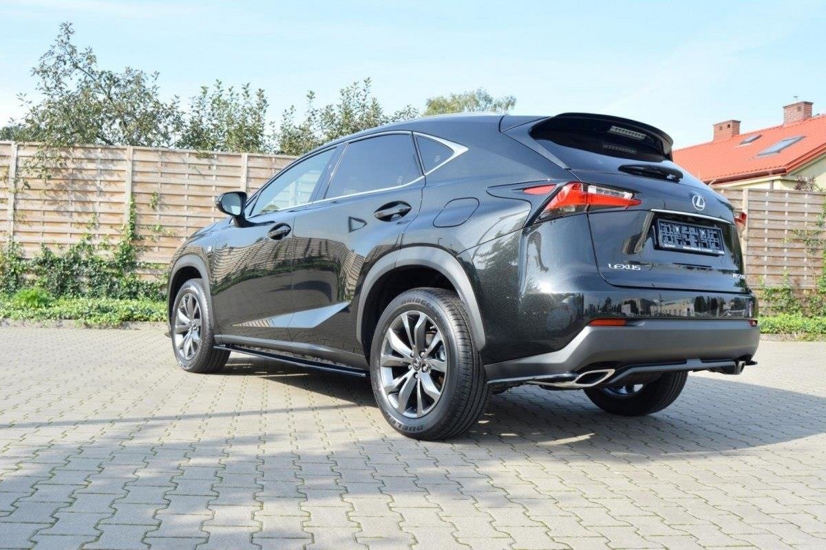 REAR SIDE SPLITTERS suitable for Lexus NX Mk1 T