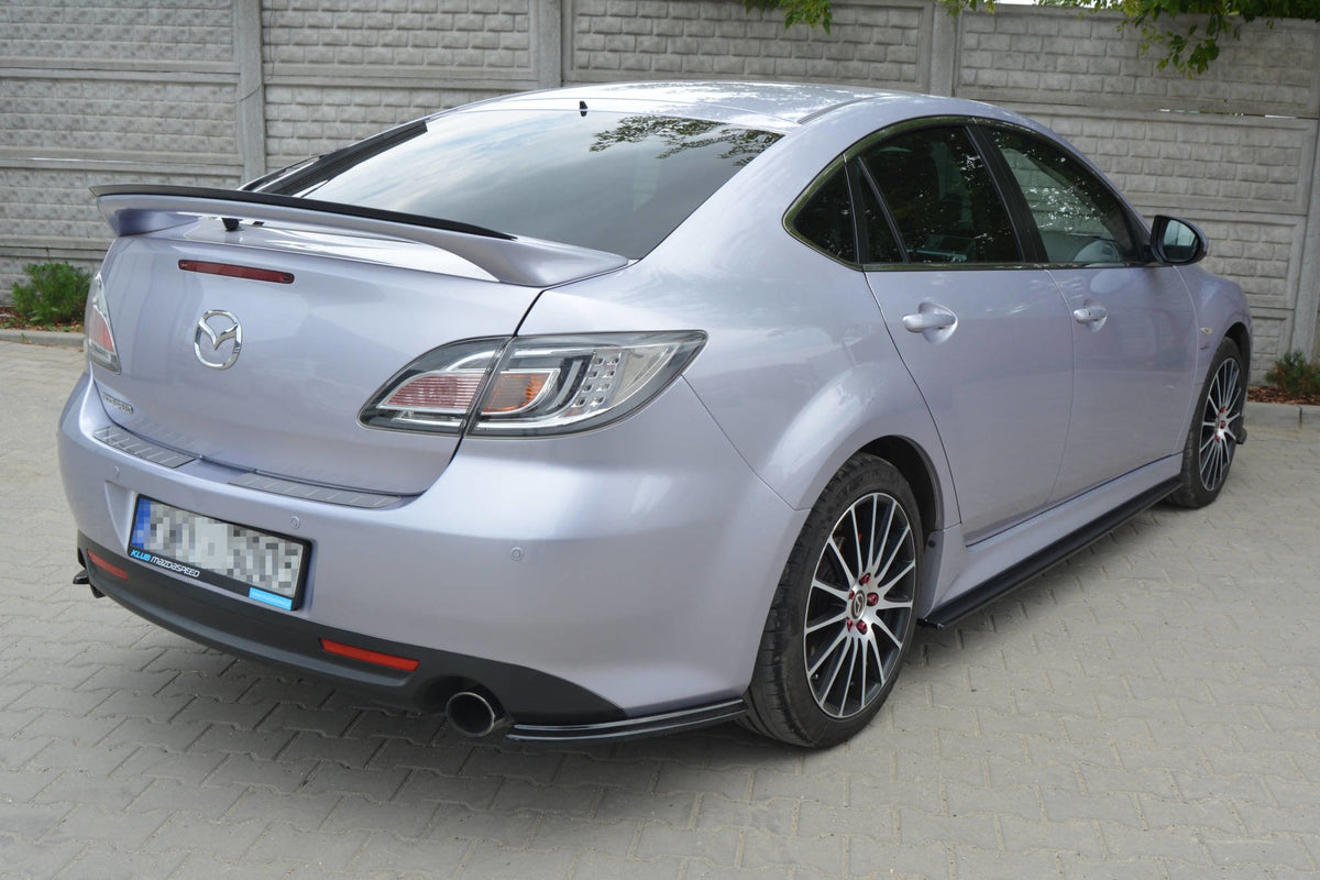 REAR SIDE SPLITTERS suitable for Mazda 6 MK2 SPORT HATCH (GH-SERIES) PREFACE